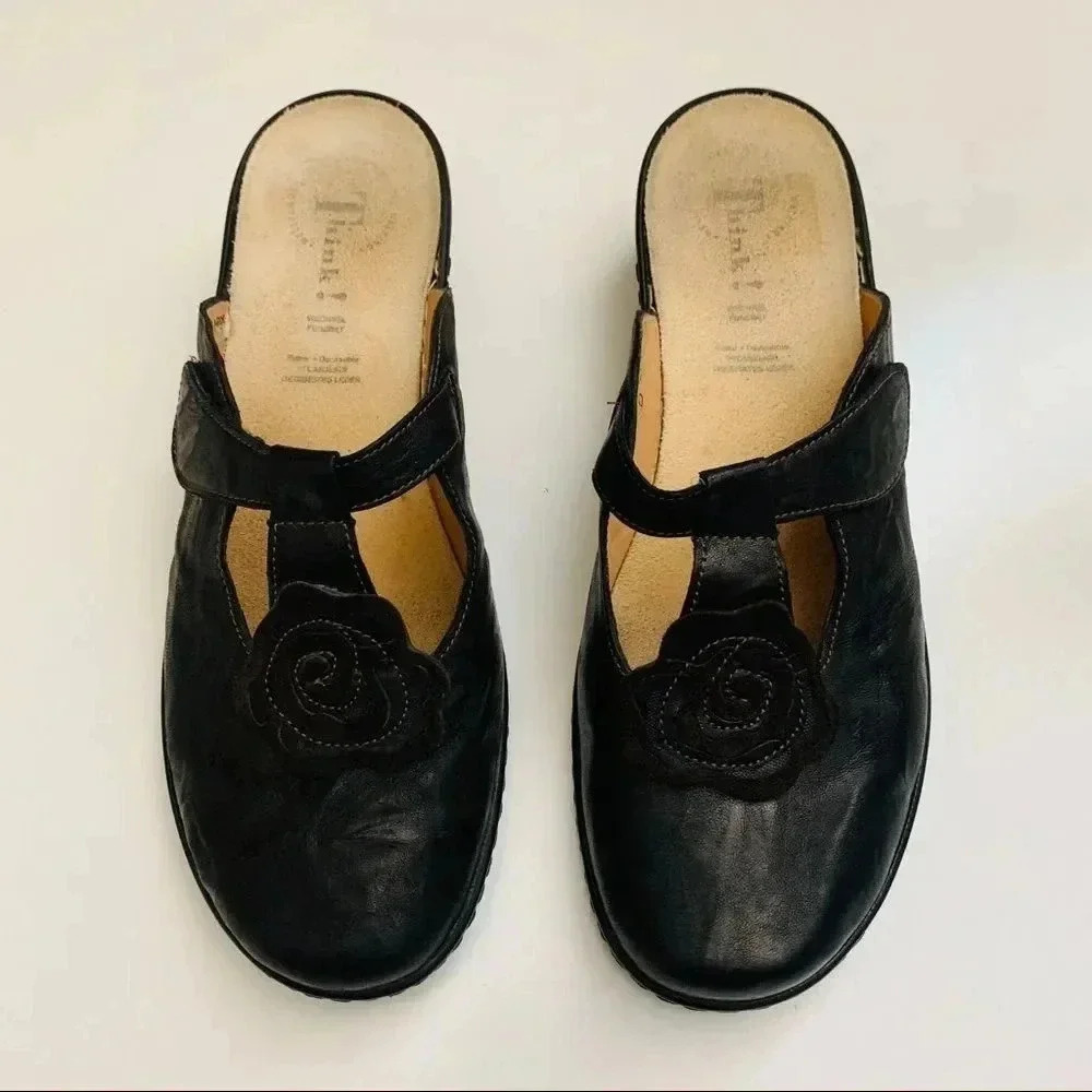 Think! Handmade Slip Ons “The Rose” Shoes